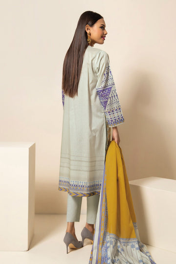 B22103 Green Khaadi Online Spring Summer 2022